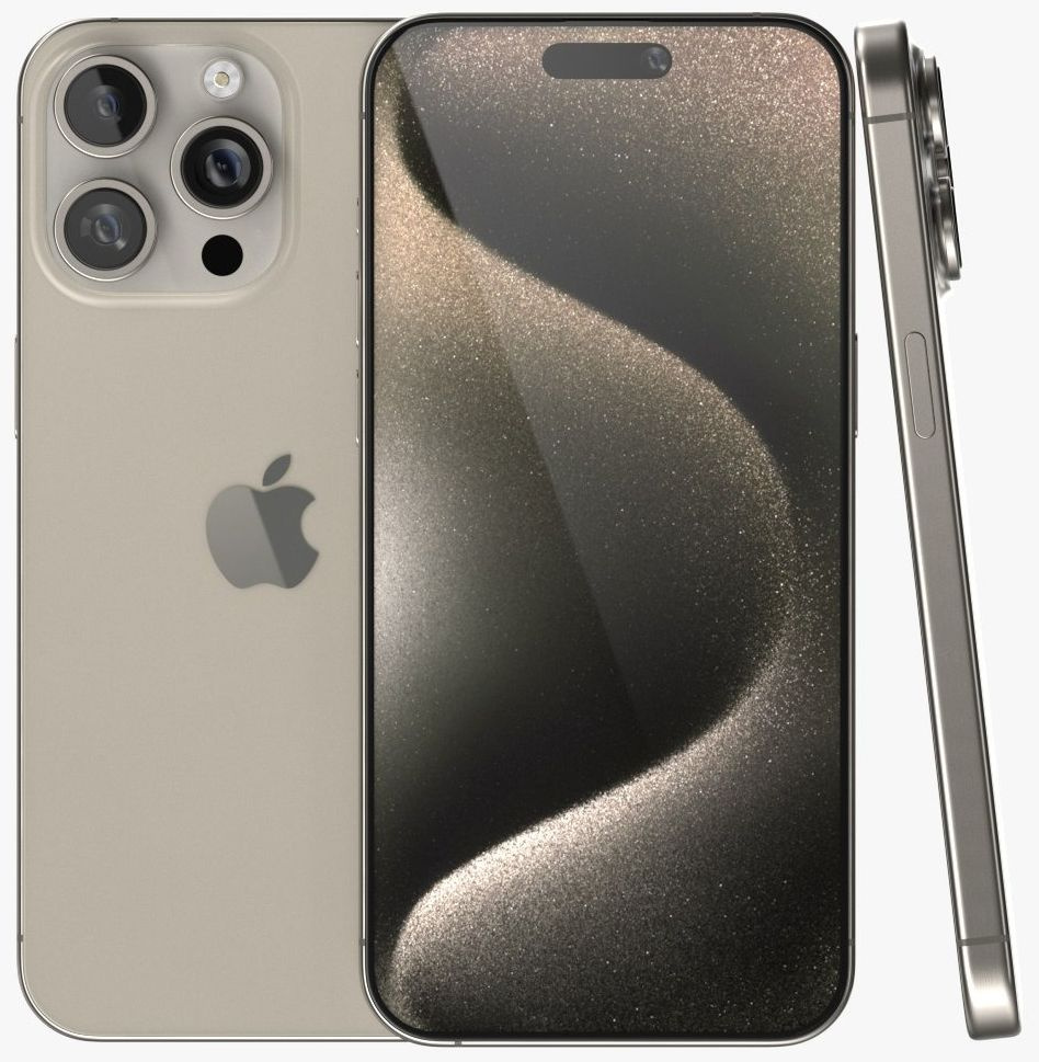 Apple Смартфон iPhone 15 Pro Max 8/256 ГБ, бежевый