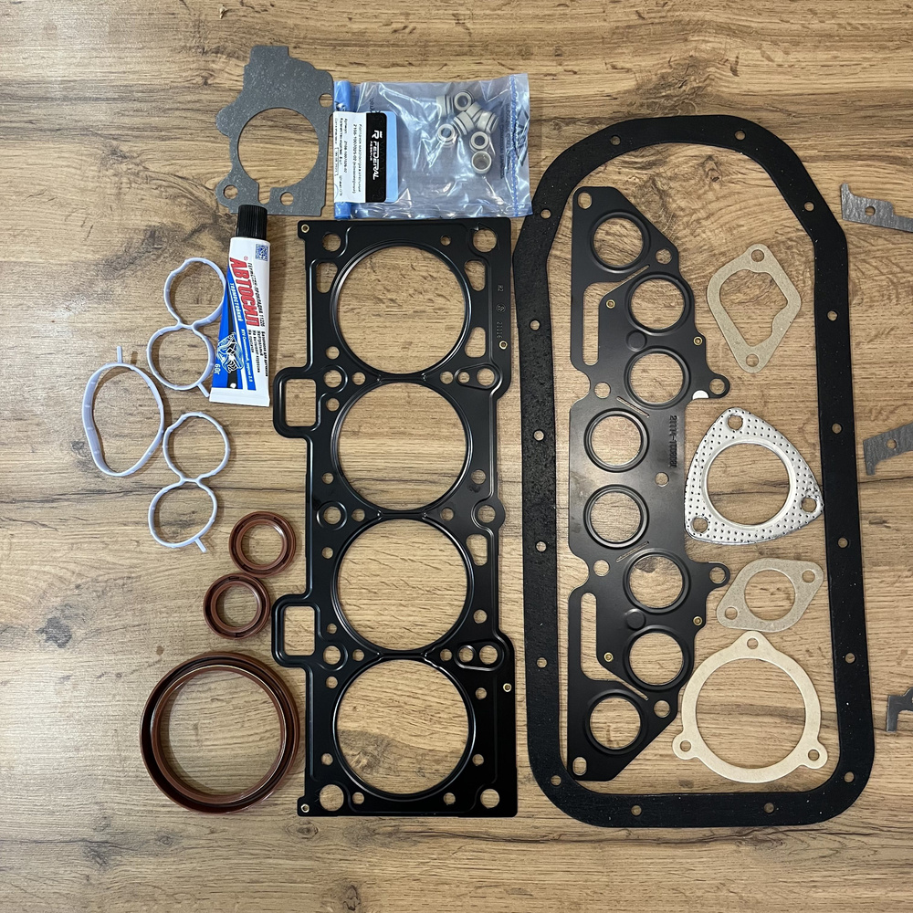 Комплект прокладок двигателя Ваз 1.6-8 клапанная (Лада ) Гранта ...