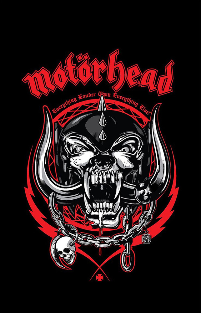 Плакат постер флаг Motorhead #1