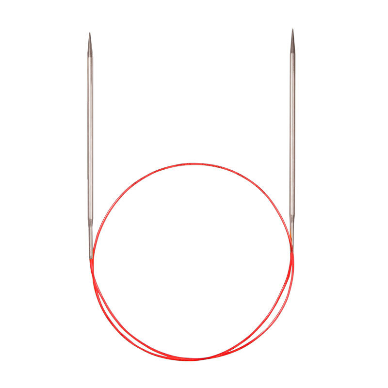 775-7 Спицы для вязания круговые с удлиненным кончиком 2.0 мм х 100 см Addi Германия  #1