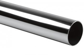 Поручень-труба НАТЕКО из нержавеющей стали, диаметр 50.8 мм, 1750 мм, для улицы (2 шт.)  #1