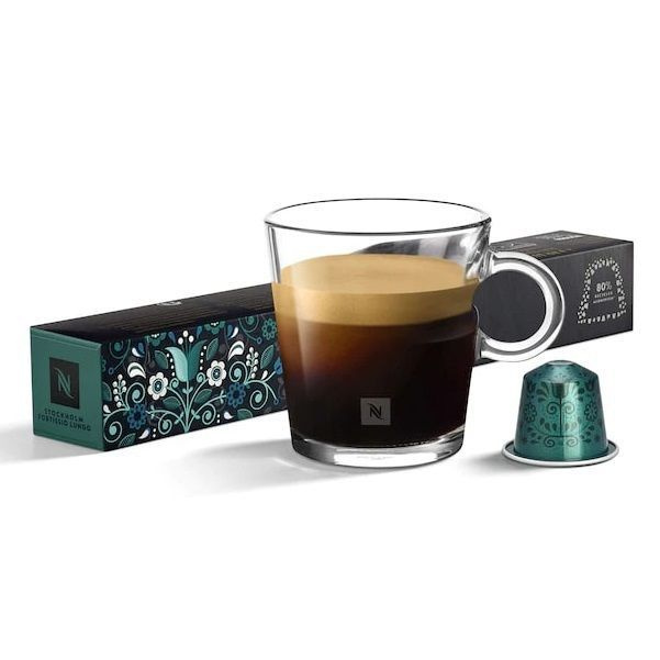 Кофе в капсулах Nespresso Stockholm Fortissio Lungo, упаковка 10 капсул #1