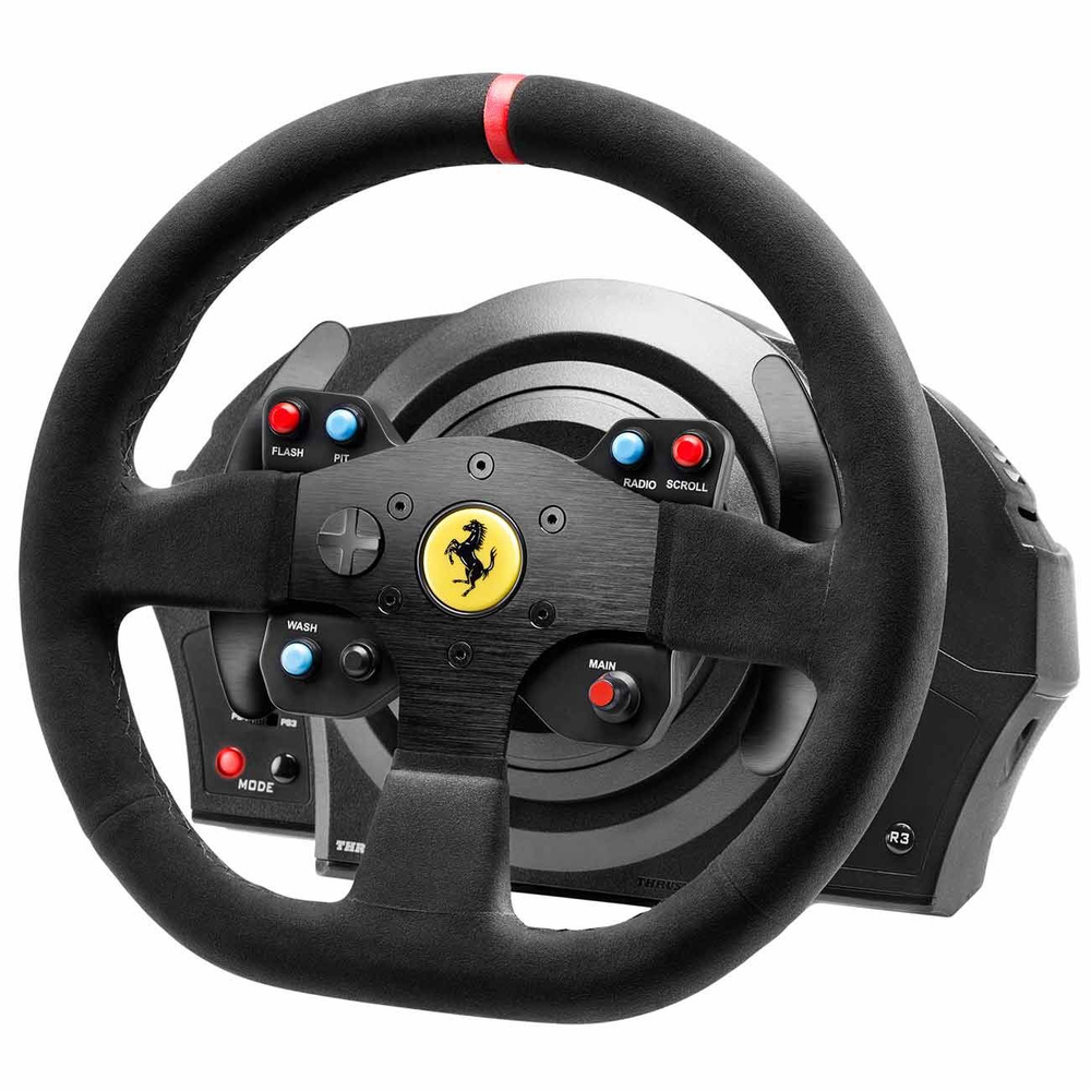 Руль Thrustmaster T300 Ferrari Alcantara - купить с доставкой по выгодным  ценам в интернет-магазине OZON (1225906819)