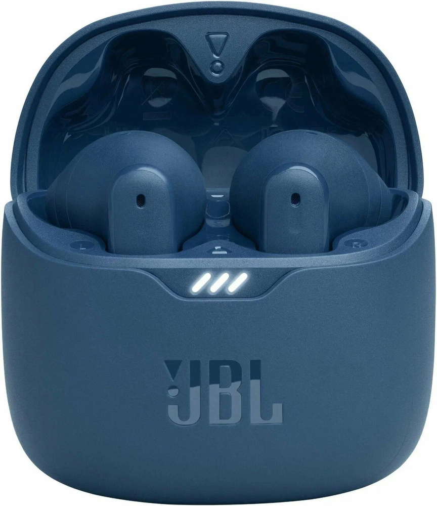 JBL Наушники беспроводные с микрофоном, USB Type-C, синий #1