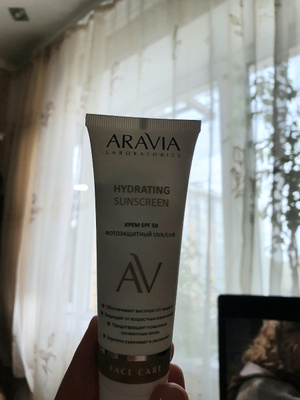 ARAVIA Laboratories Крем дневной фотозащитный SPF 50 Hydrating ...