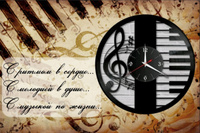 RedLaser Настенные часы "Музыка из винила, №8 ", 30 см #3, Наталья Т.