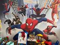 Детские флизелиновые фотообои "Spider-man Team" 400х270 (ШхВ) #2, Евгений К.
