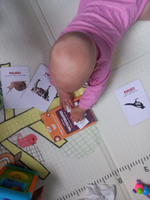 Карточки для малышей развивающие "Чистоговорки", (логопедические карточки на развитие и запуск речи ребенка) 30 шт. #42, Диана К.