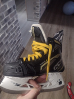 Шнурки для коньков WH хоккейные с пропиткой, 213 см, желтые #3, Евгений К.