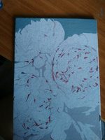 Картина по номерам маленького размера (холст на картоне) - Прекрасные цветы пионы #31, Ангелина Щ.