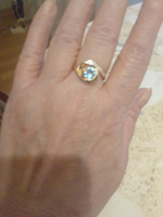Baryshnikov Кольцо с голубым камнем бижутерия женское 17 #2, Юлия В.