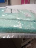 Набор полотенец махровых 35x60, 50x90, 70x130 см мятный цвет, полотенце махровое, полотенце банное, набор полотенец подарочный #88, светлана б.
