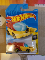 FYB34 Машинка металлическая игрушка Hot Wheels коллекционная модель SKY BOAT красный/желтый #43, Иван Г.