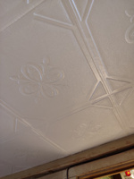 Комплект мягких самоклеящихся 3D панелей для потолка и стен цвет Белый, 70x70 см, толщина 5мм #55, Елена К.