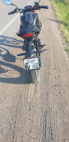 Сувенирный номер на мопед мото велосипед металлический рельефный светоотражающий с вашим регионом и изображением 190*145 мм #27, Николай А.