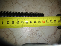 Гриф гантельный 530 мм 25 мм хромированный / Гриф для гантели, длина 53 см, диаметр 25 мм (для дисков 26 мм) #2, Валентина И.