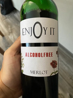 Вино безалкогольное красное EnjOy it Merlot, 750 мл. Германия. #9, Евгения Л.