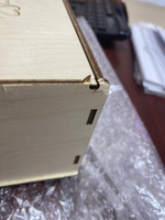 Подарочная коробка для упаковки деревянная с наполнителем/ HAND MADE FACTORY #2, Дмитрий Н.