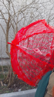 Зонт кружевной, красный, 75 см #5, Анастасия А.