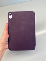 Чехол ультратонкий магнитный Smart Folio для iPad Mini 6, фиолетовый (Dark Cherry) #4, Дмитрий К.