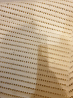 Напольный коврик для ванной из вспененного ПВХ 80x120 см, однотонный, жёлтый #8, Константин Г.