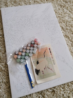 Картина по номерам Y-916 "Японский журавль" 40х60 #3, Анастасия Д.