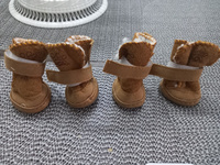 Комфортные непромокаемые ботиночки WETNOSE на зиму, весну, лето и осень для собак любых пород, нескользящие резиновые сапожки для защиты лап животных с регулируемой резиновой застежкой на липучке #46, Татьяна А.