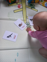 Карточки для малышей развивающие "Чистоговорки", (логопедические карточки на развитие и запуск речи ребенка) 30 шт. #43, Диана К.