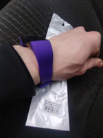 Ремешок для часов Bingo фитнес браслет силиконовый на руку, аксессуары на часы Redmi Band Фиолетовый #11, Алексей Б.
