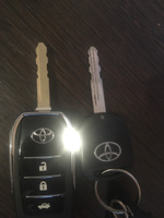 GKEY Корпус выкидного ключа зажигания Toyota/Корпус Тойота 3 кнопки (Toy47). арт. Toyota3Old47 #1, Алексей С.