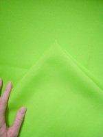 Ткань для шитья габардин 150 см х 100 см, 150 г/м2 зеленый неон #22, Кристина Б.