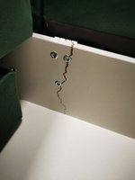 Диван-кровать раскладной PUSHE Фьорд Smart 140, велюр, зеленый #3, Юлия Ш.