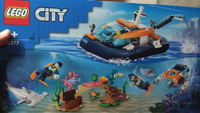 Конструктор LEGO City 60377 Исследовательская водолазная лодка #5, Михаил А.
