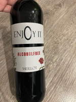 Вино безалкогольное красное EnjOy it Merlot, 750 мл. Германия. #12, Елена Б.