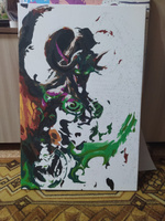 Картина по номерам S194 "Игра World of Warcraft (Ворд оф Варкрафт). Иллидан Ярость Бури" 40x60 #7, Александра М.