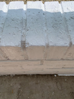 Резиновая краска для наружных и внутренних работ МАСТЕРБИТ БЕЛАЯ, по бетону, по дереву, по загрунтованному металлу (1,2 кг) #96, Евгения С.