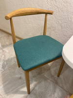 Комплект кухонных стульев Ridberg VILLE 2 шт. (зеленый, металл) для офиса, кухни, столовой, спальни #3, Лиля К.