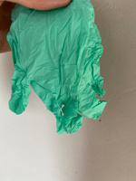 Перчатки нитриловые одноразовые зеленые NitriMAX, медицинские, хозяйственные плотные размер L 100 шт #39, Вячеслав Ф.
