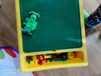 Конструктор LX Столик, 200 деталей подарок для малышей, лего совместим, совместим с Lego Duplo #37, Мунира Х.