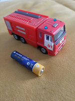 Металлическая модель пожарной машины, 1:64, пожарная спецтехника, 8х4х3 см #44, Дмитрий Ф.