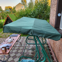 Крыша тент 219х131см для садовых качелей Варадеро, Оксфорд 600D PU плотный водонепроницаемый #2, Олег Желнов