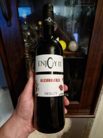 Вино безалкогольное красное EnjOy it Merlot, 750 мл. Германия. #16, Вася