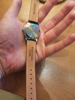 Ремешок для часов кожаный Hightone, ширина 18 мм, зеленый #48, Игорь Ш.