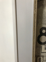 Мебельная кромка, профиль ПВХ кант, накладной, 16мм, цвет белый, 5м #64, Любовь С.