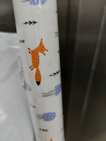 Упаковочная бумага MESHU Foxes, глянцевая 70x100 см. #7, Алеся В.