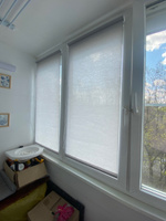 Рулонные шторы LmDecor 57х160 см, жалюзи на окна 57 ширина, рольшторы #18, Елизавета Г.