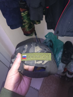 Шеврон нагрудный на липучке Россия с флагом/Размер 10*2см #6, Андрей П.