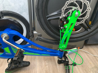 L-SPORTS / Детский велосипед Stels 18" Galaxy Pro V010 (LU095743), Синий,Зелёный Четырехколесный для детей #1, Любовь М.