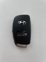 Корпус ключа зажигания для Hyundai Santa Fe Solaris Sonata Tucson Creta i40 ix35 / Хендай Санта Фе Солярис Крета Соната Туксон - 1 штука (3х кнопочный ключ) лезвие TOY40 #20, Кирилл Х.