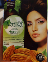 Хна для волос Dabur Vatika Henna коричневая Brown, 6 шт. по 10 г #7, Ульяна А.